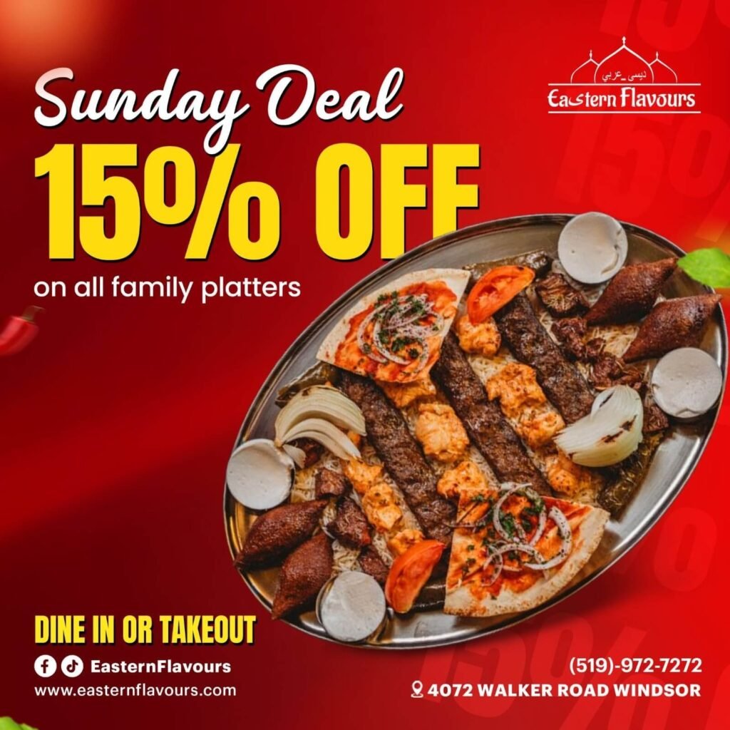Eastern Flavours Sunday Food Special - Specials - Eastern Flavours