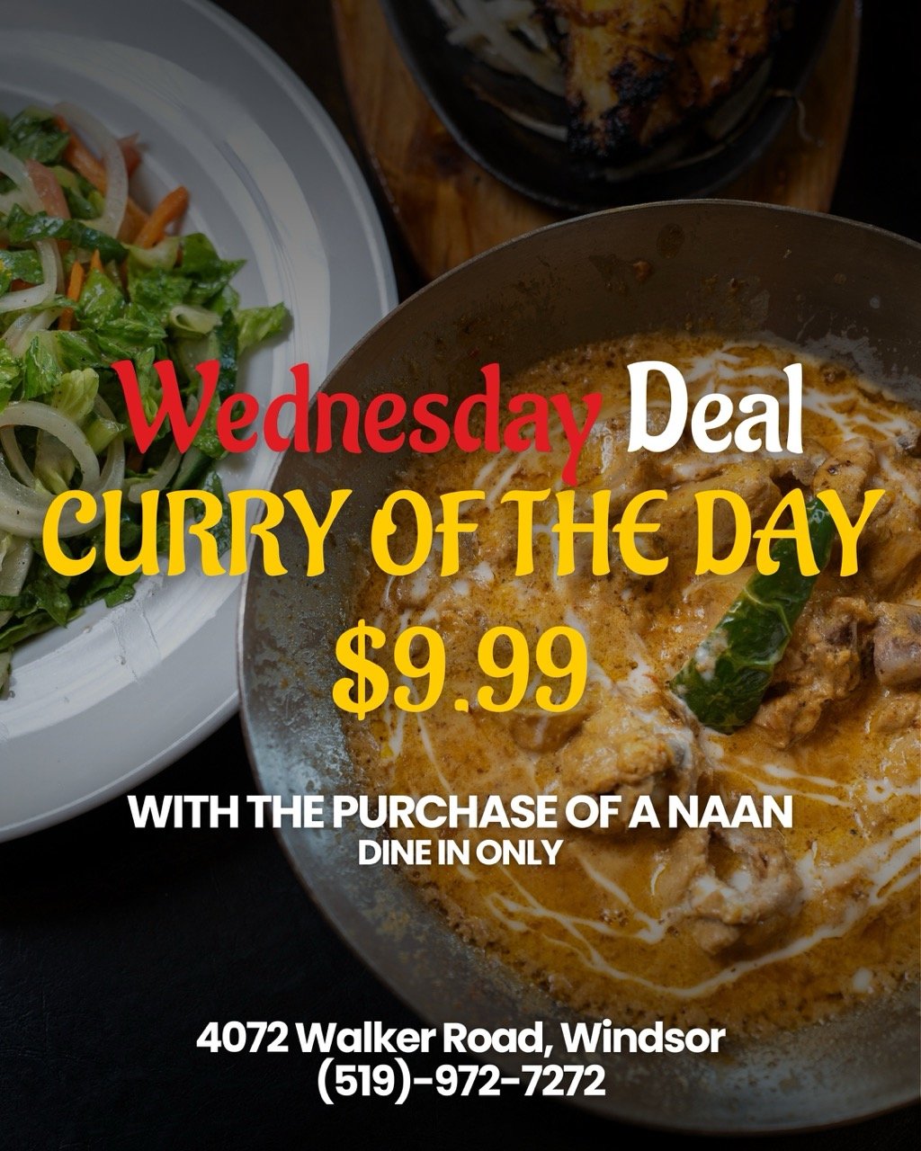 Eastern Flavours Wednesday Deal